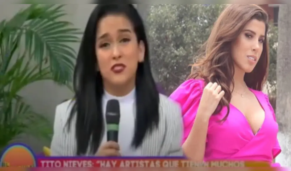Daniela Darcourt le dice a Yahaira Plasencia que mejore su voz en duelo de rap en El reventonazo de la Chola Daniela Darcourt le dice a Yahaira Plasencia que mejore su voz en duelo de rap en El reventonazo de la Chola