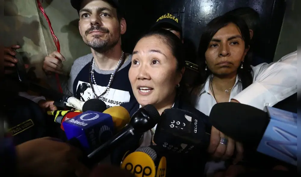 Keiko dice que fujimorismo logró salvar economía pese a deudas por corrupción