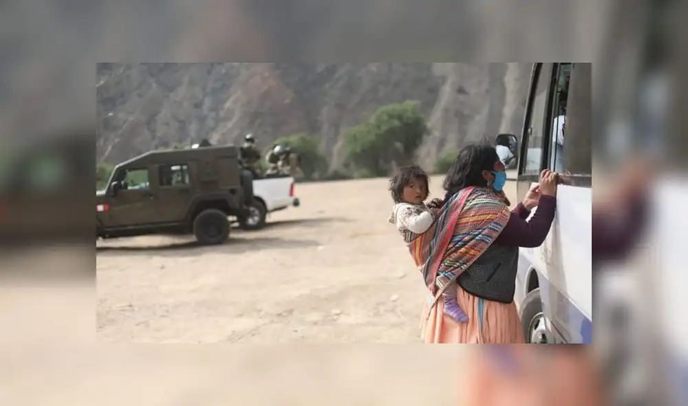 Viceministro de Gobernanza Territorial indicó que realizarán el traslado de las personas con el apoyo de las autoridades regionales. (Foto: Aldair Mejía / La República)