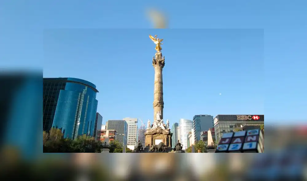 El Ángel de la Independencia. Foto: Pueblos de México. El Ángel de la Independencia. Foto: Pueblos de México.