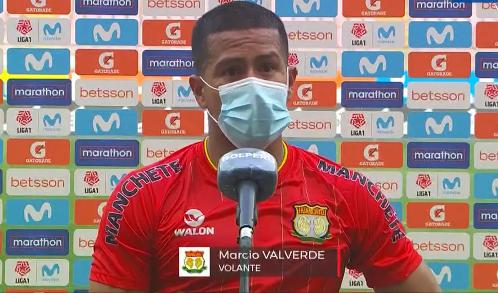 Marcio Valverde realizó una grave acusación en contra del árbitro Kevin Ortega. Foto: captura de video/Gol Perú