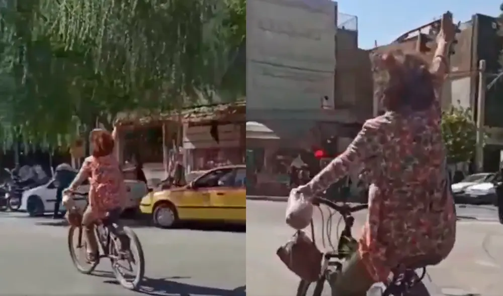 El incidente provocó protestas entre los habitantes y los miembros del clero de la ciudad de Najafabad. Foto: Captura de Twitter El incidente provocó protestas entre los habitantes y los miembros del clero de la ciudad de Najafabad. Foto: Captura de Twitter