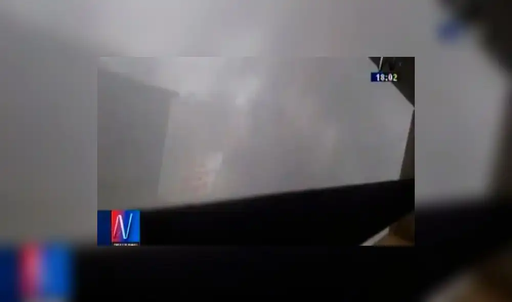 Incendio en Las Malvinas: el dramático pedido de ayuda de joven atrapado dentro de container [VIDEO]