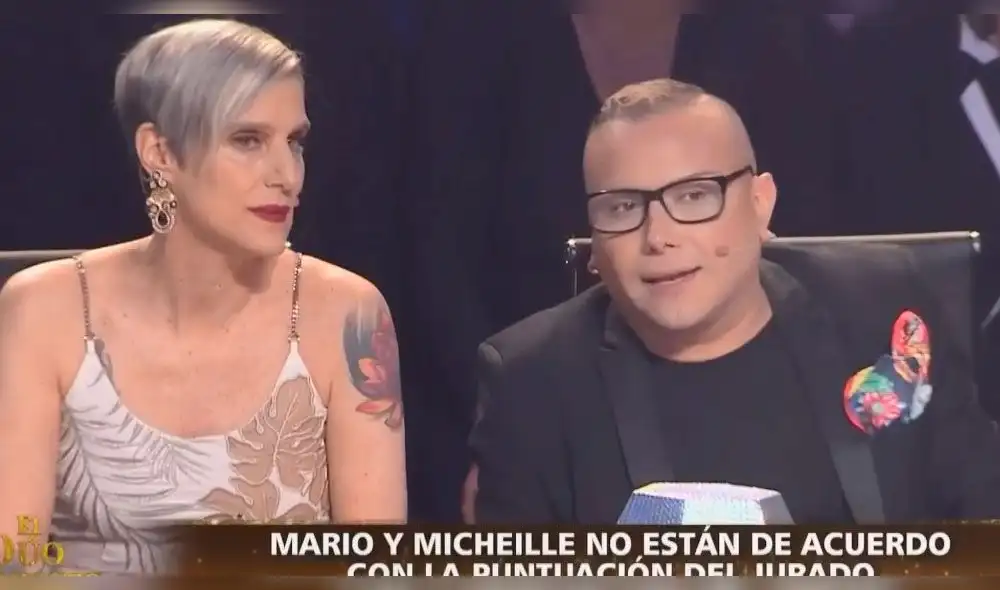 Michelle Soifer y Mario Hart hacen fuerte reclamo al jurado en "El dúo perfecto".