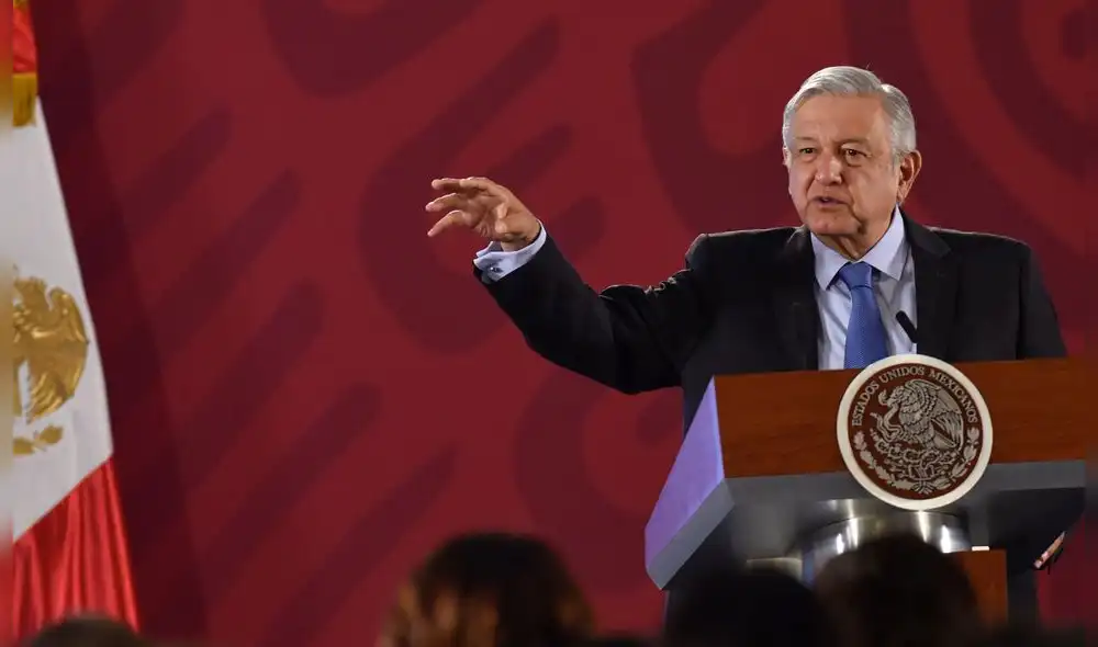 Presidente de México opinó por primera vez de la situación de Evo Morales. Foto: AFP.