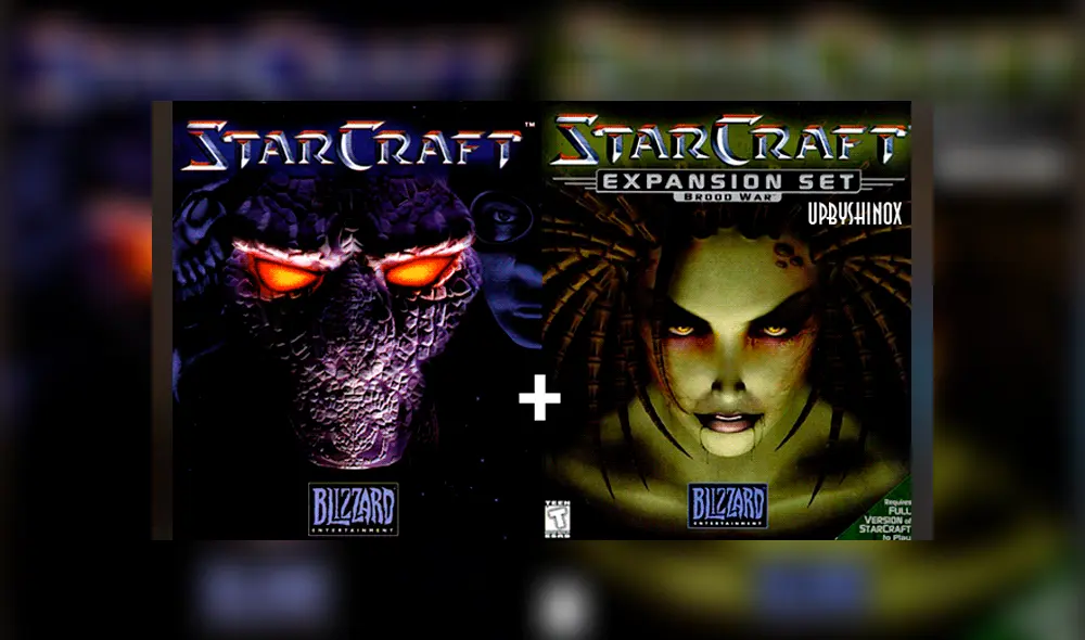 StarCraft se hizo popular a finales de los 90. Su expansión "Brood War" gozó de mucha fama en Perú.