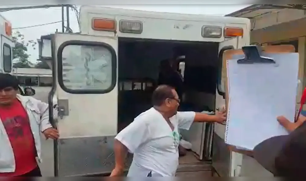 Accidentados en La Libertad.