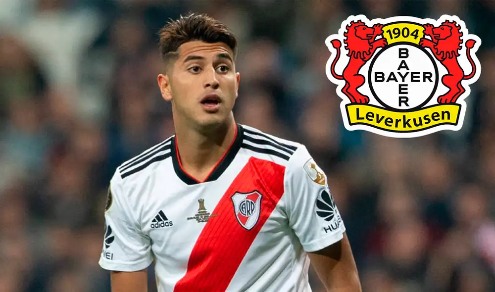 Exequiel Palacios dejará River Plate por el Bayer Leverkusen. Foto: Agencia/Composición