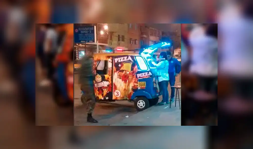 Facebook viral: peruano convierte su mototaxi en un ‘horno’ para pizza y sorprende a miles [FOTOS]