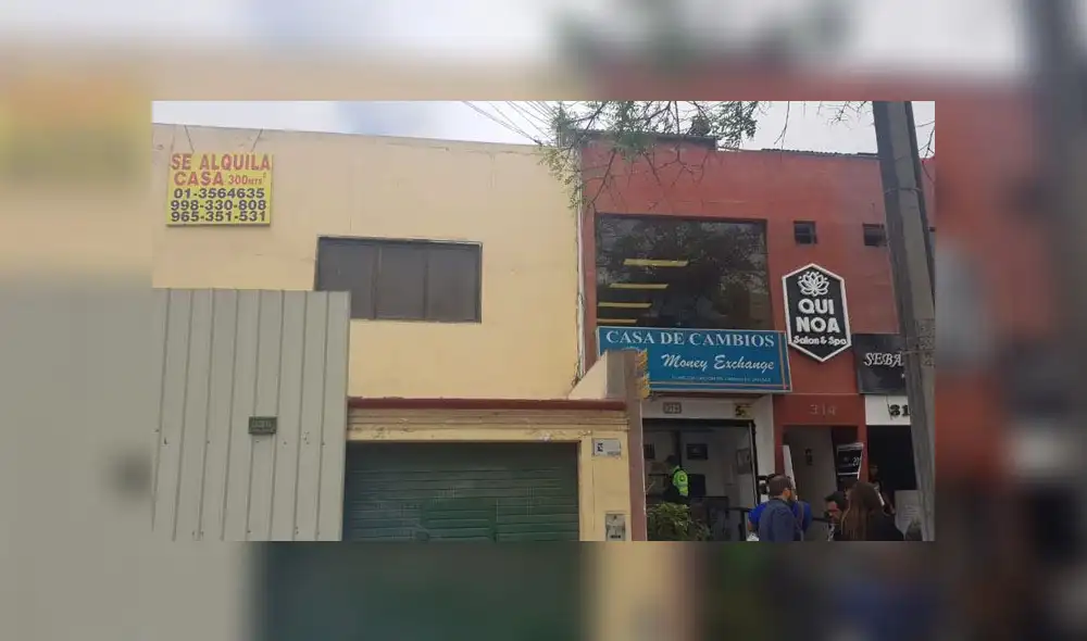 Facinerosos entraron primero a local contiguo y allí hicieron forado para irrumpir en casa de cambio. (Foto: La República) Facinerosos entraron primero a local contiguo y allí hicieron forado para irrumpir en casa de cambio. (Foto: La República)