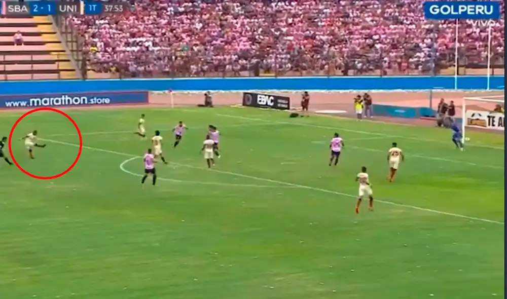 Universitario vs. Sport Boys: Gol de Luis Urruti Universitario vs. Sport Boys: Gol de Luis Urruti