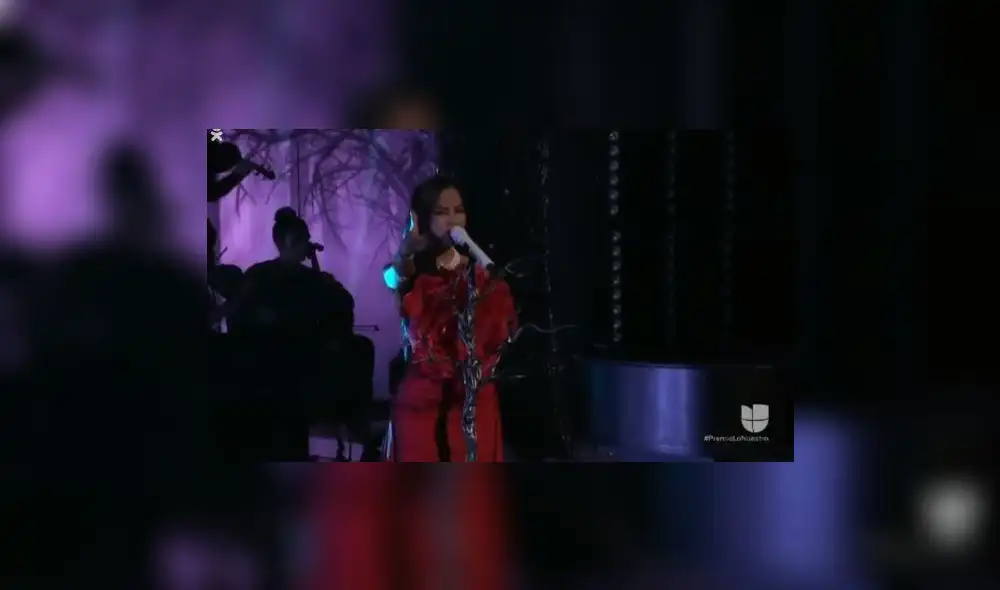 Natti Natasha en los Premios Lo Nuestro