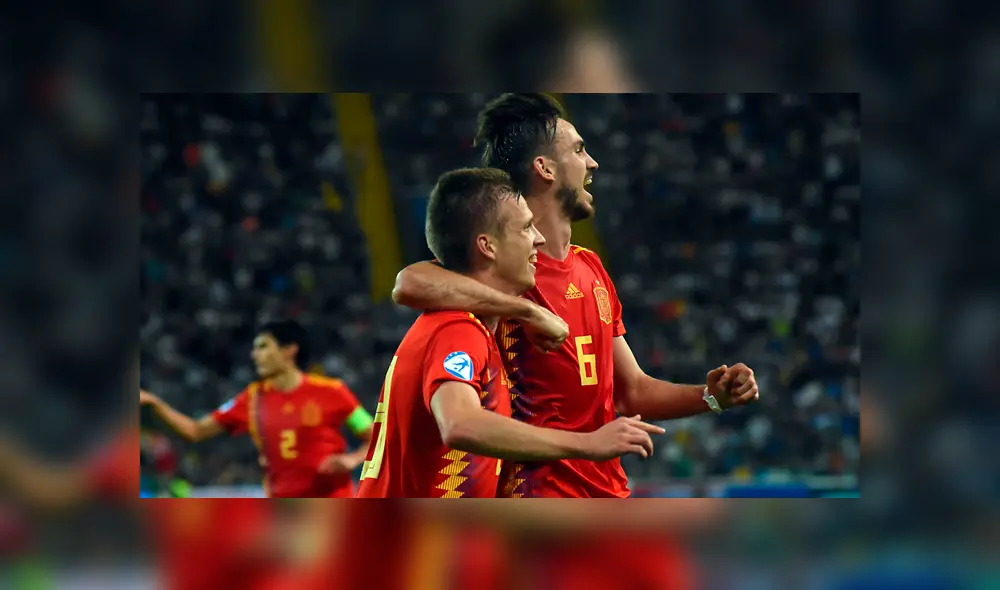 España campeón de la Eurocopa sub 21 tras vencer 2-1 a Alemania. Foto: EFE