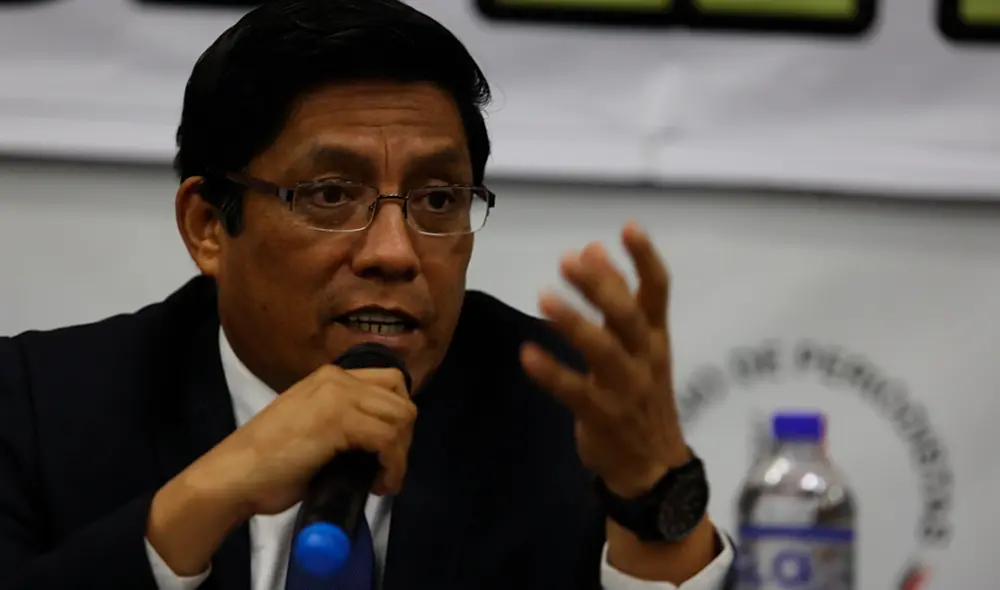 Ministro Vicente Zeballos lamentó audios de coordinación fujiaprista sobre selección de magistrados al TC. Foto: Jorge Cerdán. Ministro Vicente Zeballos lamentó audios de coordinación fujiaprista sobre selección de magistrados al TC. Foto: Jorge Cerdán.