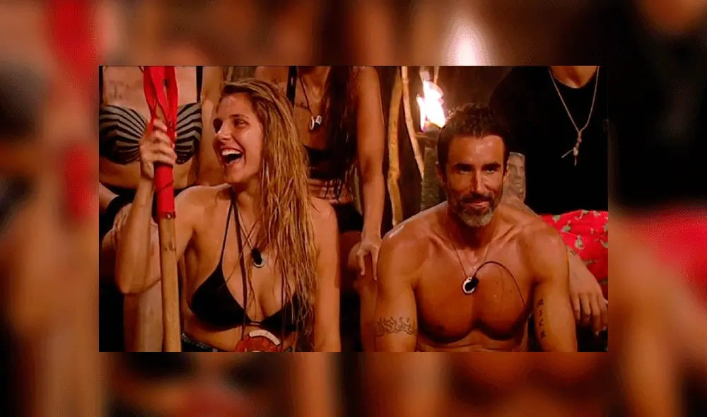 Supervivientes: Ivana Icardi y Hugo Sierra. Telecinco.