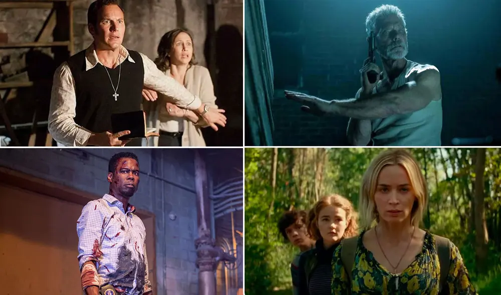 Conoce cuándo llegarán las películas de terror en 2021. Foto: Warner Bros /Screen Gems / Lionsgate Entertainment / 	Paramount Pictures