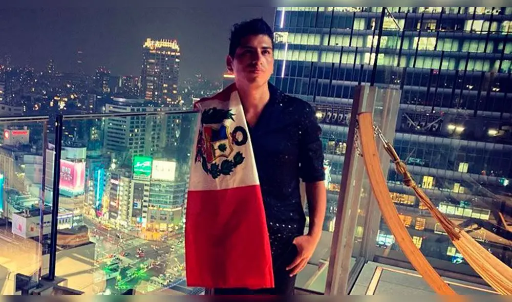 El cumbiambero lleva más de 4 meses en Japón, lugar donde reside temporalmente durante esta pandemia. Foto: John Kelvin Instagram