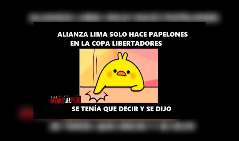 Hilarantes memes tras la derrota de Alianza ante Inter por Copa Libertadores [FOTOS]