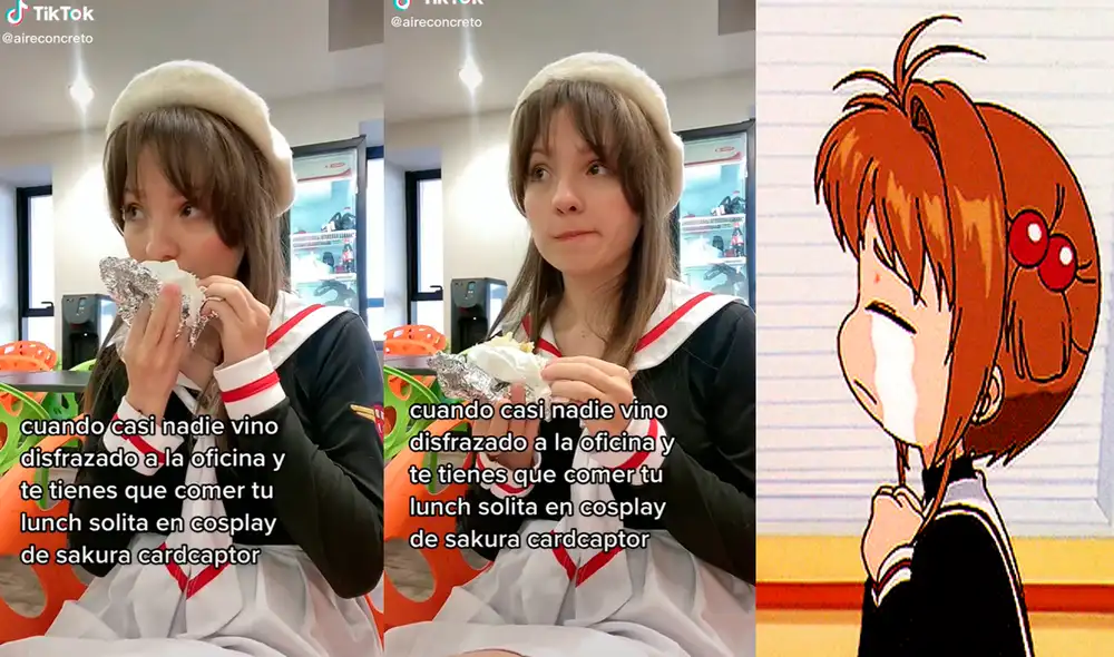 Miles en TikTok dejaron comentarios de apoyo a la joven. Foto: captura de TikTok / @aireconcreto