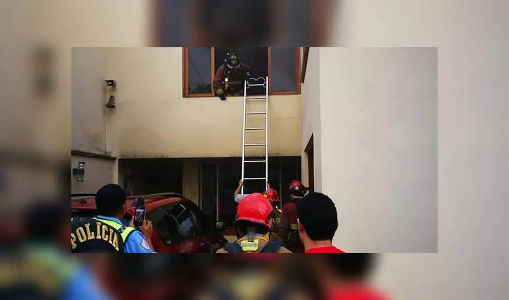 Facebook: Bombero emociona con relato sobre rescate de ancianos durante incendio [FOTOS]