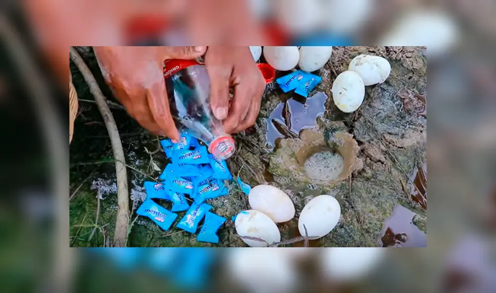 Desliza hacia la izquierda para ver el experimento que se volvió viral en Facebook.