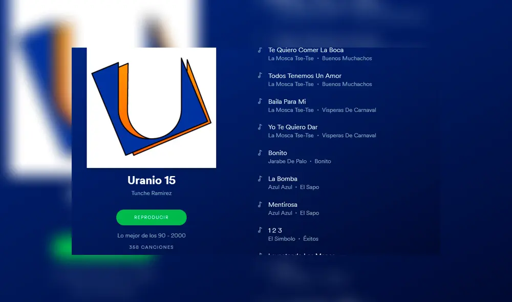Facebook viral: peruanos 'noventeros' se emocionan con el retorno de 'Uranio 15' gracias a Spotify [VIDEO]