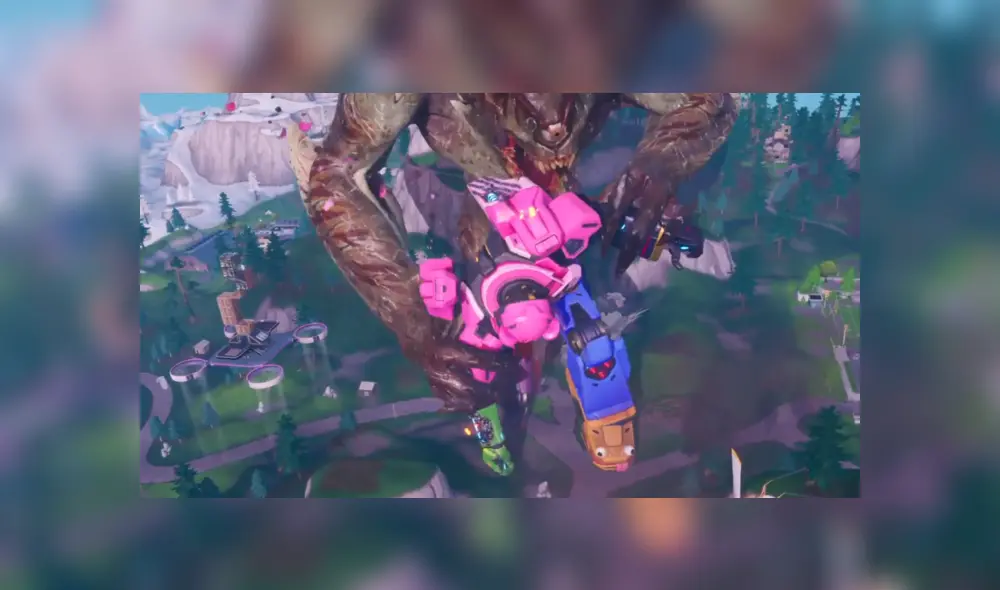 Las mejores postales del evento del fin de la temporada 9 en Fortnite. Revive la batalla entre el Monstruo y el Robot desde todo ángulo.