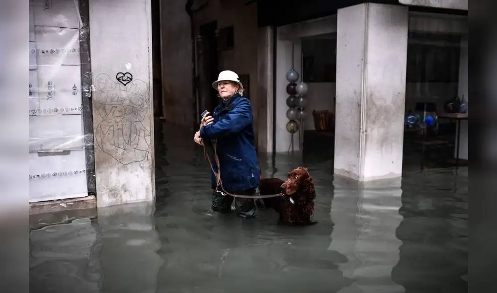 Venecia atraviesa su peor inundación en 53 años [FOTOS]