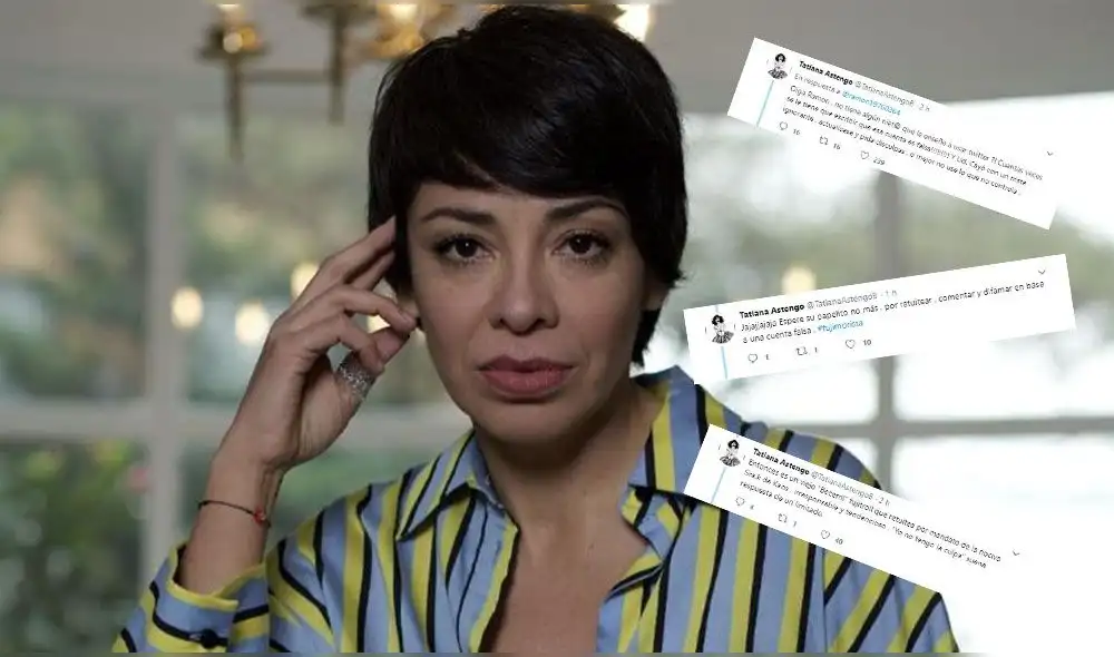 Tatiana Astengo defiende a Juliana Oxenford en Twitter.