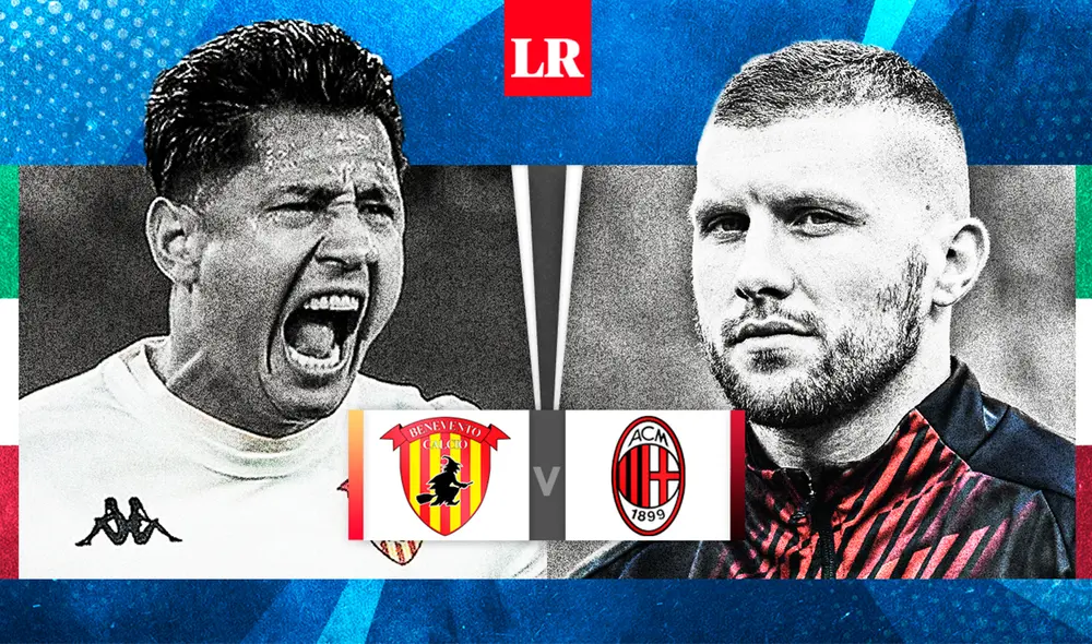 Benevento, décimo lugar de la tabla, se mide contra el puntero Milan. Foto: composición de Fabrizio Oviedo/GLR Benevento, décimo lugar de la tabla, se mide contra el puntero Milan. Foto: composición de Fabrizio Oviedo/GLR