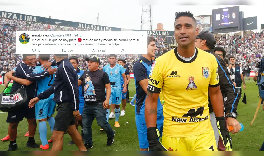 Binacional: Alexander Araujo, arquero que criticó la contratación de Jean Deza, le rescindieron contrato. Foto: La República