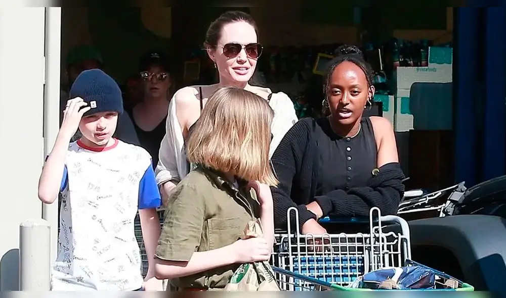 Lluvia de críticas a Angelina Jolie por look masculino de hija menor de Brad Pitt