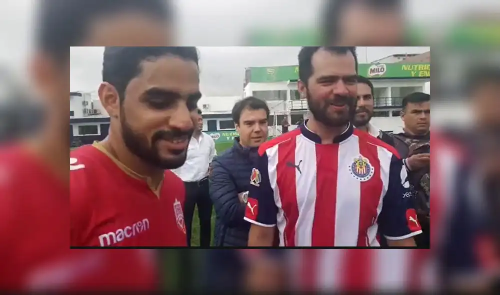 Empresario árabe y alcalde George Forsyth disputaron partido de fútbol en Matute [VIDEO]