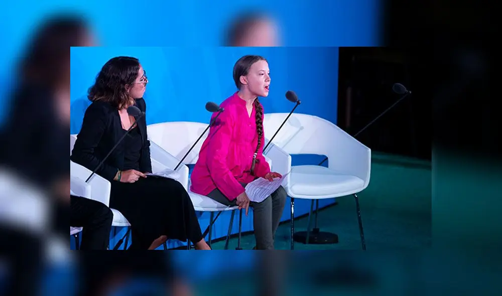Greta Thunberg, la joven activista que enfrentó al poder político del mundo en la ONU. Foto: AFP