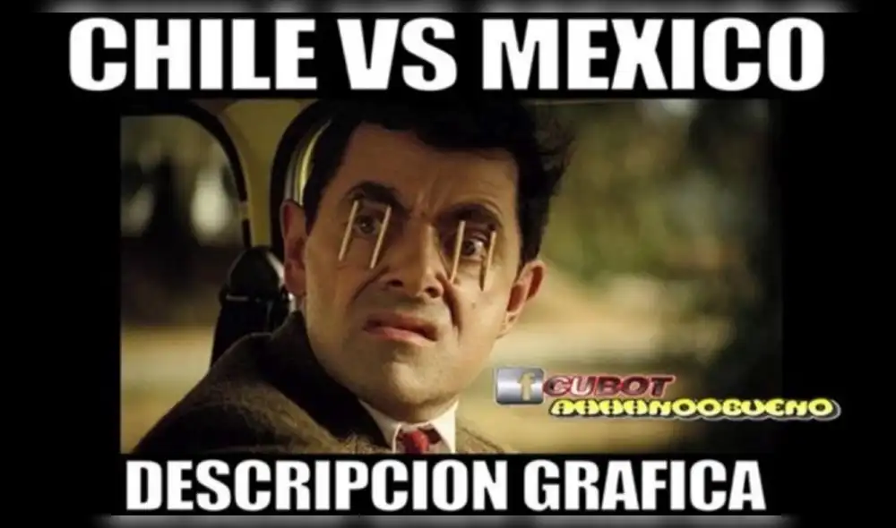 Vía Facebook, memes se burlan de derrota de México contra Chile [FOTOS]