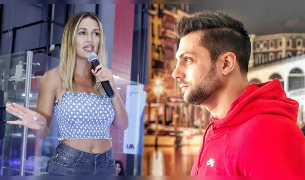 Nicola Porcella agrede verbalmente a Angie Arizaga en vía pública [VIDEO]