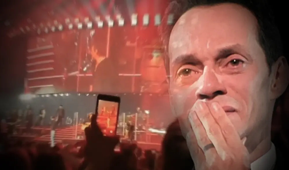 Marc Anthony rindió tributo a Kobe Bryant en su concierto de Boston