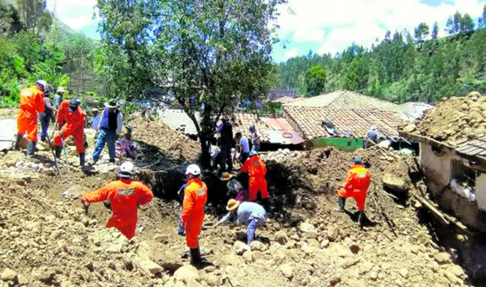 Un muerto por intensas lluvias en regiones del país
