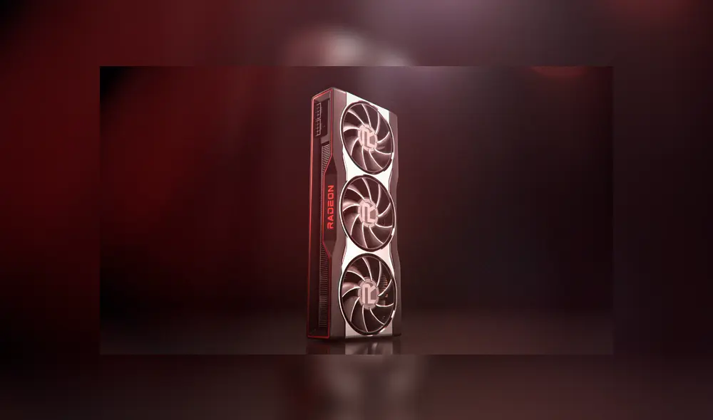 La Radeon RX 6000 cuenta con arquitectura RDNA2 y presenta tres ventiladores. Foto: AMD. La Radeon RX 6000 cuenta con arquitectura RDNA2 y presenta tres ventiladores. Foto: AMD.