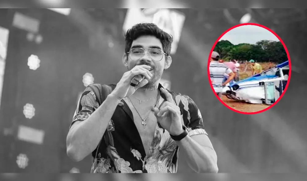 Famoso cantante brasileño muere en terrible accidente aéreo [VIDEO]