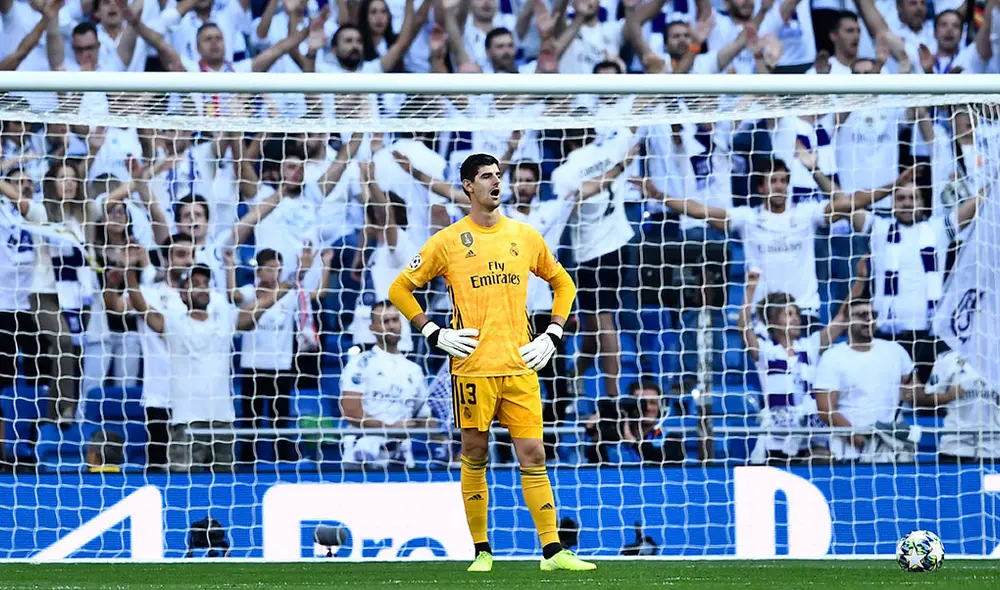 Courtois salió remplazado por Areola en el entretiempo. (Créditos: AFP) Courtois salió remplazado por Areola en el entretiempo. (Créditos: AFP)
