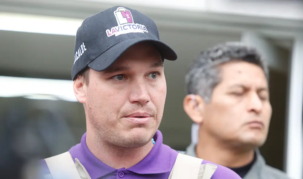 George Forsyth deslinda de publicidad electoral donde usan su imagen. Foto: Carlos Contreras Merino. George Forsyth deslinda de publicidad electoral donde usan su imagen. Foto: Carlos Contreras Merino.