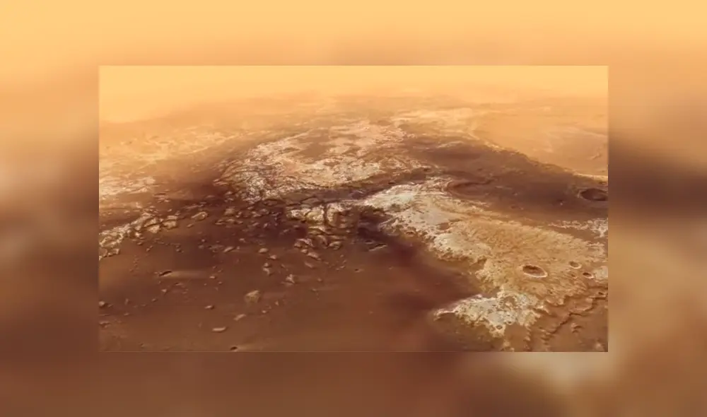 Marte: primera imagen de las dunas de arena congeladas del planeta rojo Marte: primera imagen de las dunas de arena congeladas del planeta rojo
