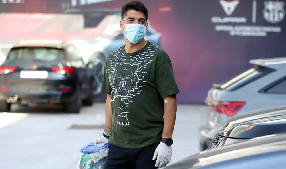 Luis Suárez se sometió a prueba de coronavirus junto al resto del plantel del Barcelona. | Foto: EFE Luis Suárez se sometió a prueba de coronavirus junto al resto del plantel del Barcelona. | Foto: EFE