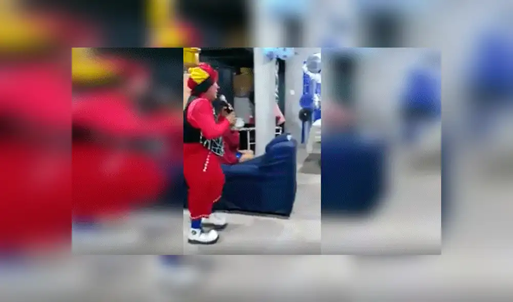 Facebook viral: Torpe payasito comete terrible 'blooper' y arruina fiesta infantil [VIDEO]