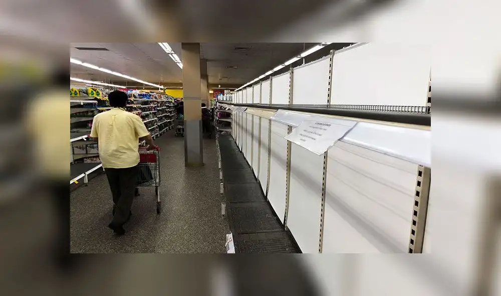Estanterías vacías en un supermercado de Sídney, Australia. Foto: EFE Estanterías vacías en un supermercado de Sídney, Australia. Foto: EFE