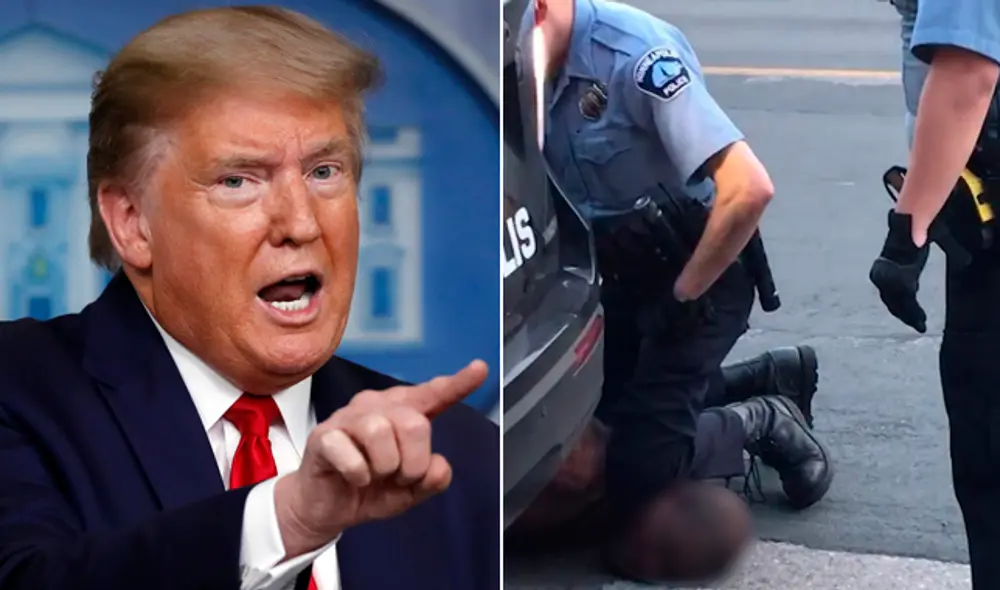 george floyd trump george floyd trump