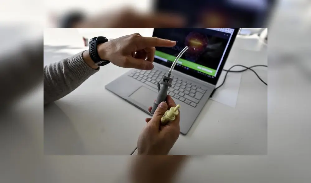 Fabricación de respiradores con impresoras 3D. Foto: Difusión