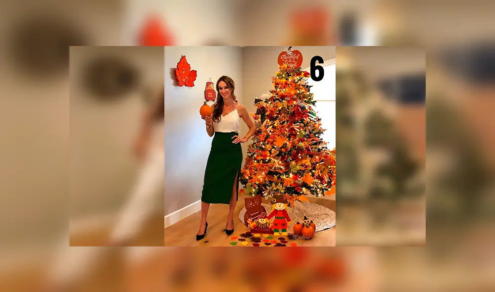 En Facebook, una mujer decidió adornar su árbol de Navidad de diferentes maneras acorde a las celebraciones del año.