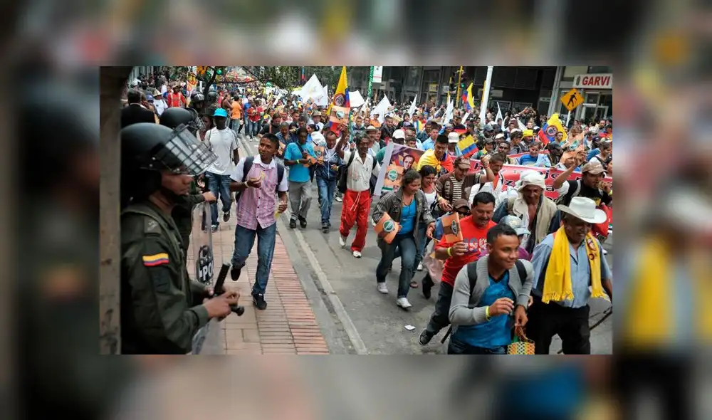 Paro Nacional Colombia